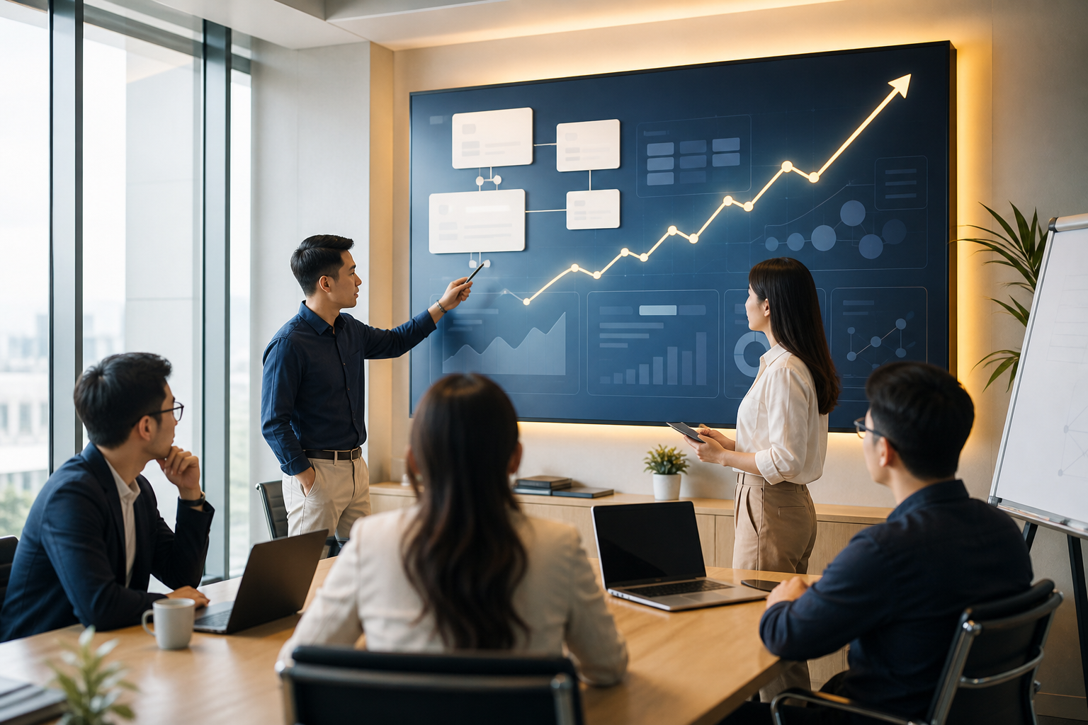 Đội ngũ xây dựng chiến lược SEO tổng thể theo cụm chủ đề
