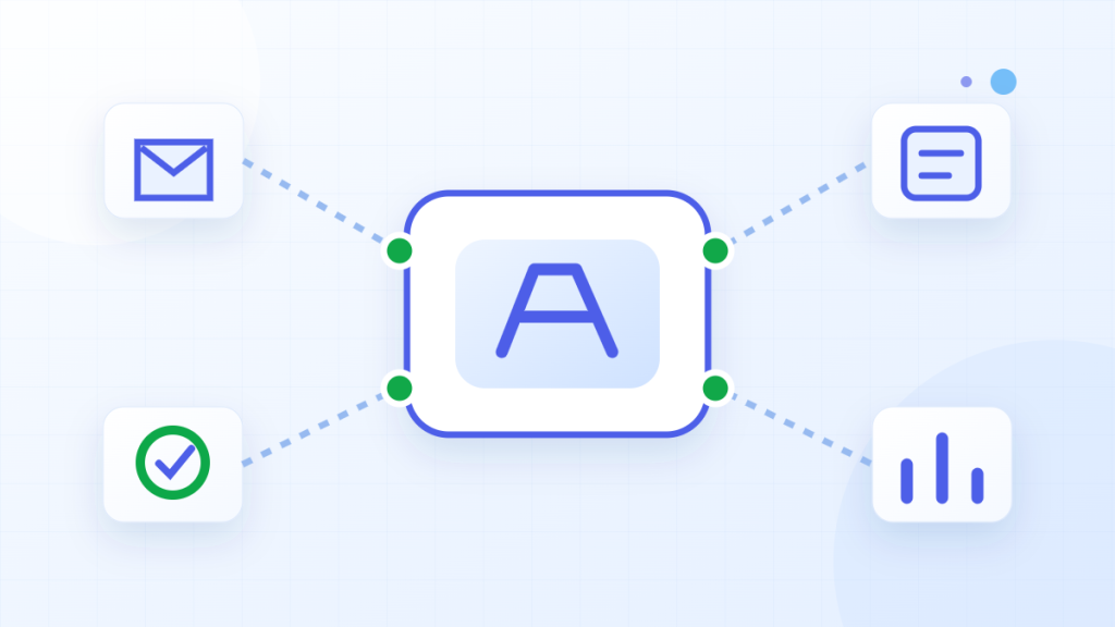 Minh họa hệ thống Marketing Automation kết nối dữ liệu và hành trình