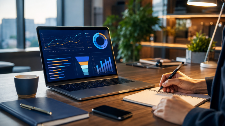 Bảng điều khiển GA4 theo dõi hiệu suất SEO