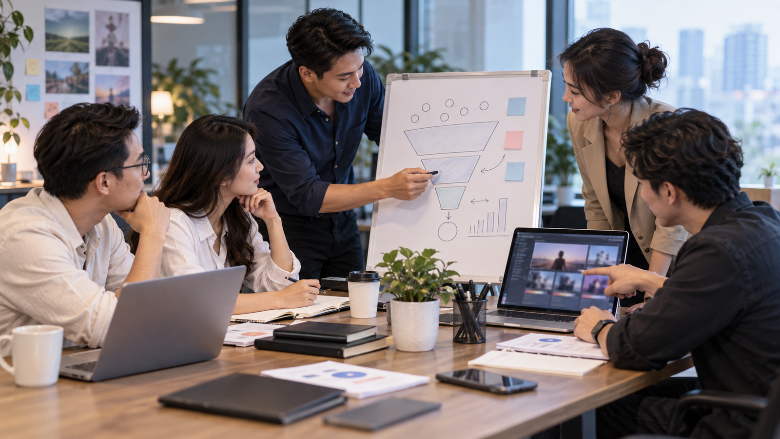 Đội ngũ marketing xây workflow AI cho sáng tạo và tạo khách hàng tiềm năng