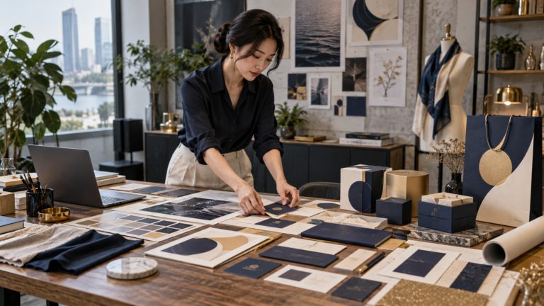 Moodboard xây dựng hệ thống Brand Identity cho doanh nghiệp