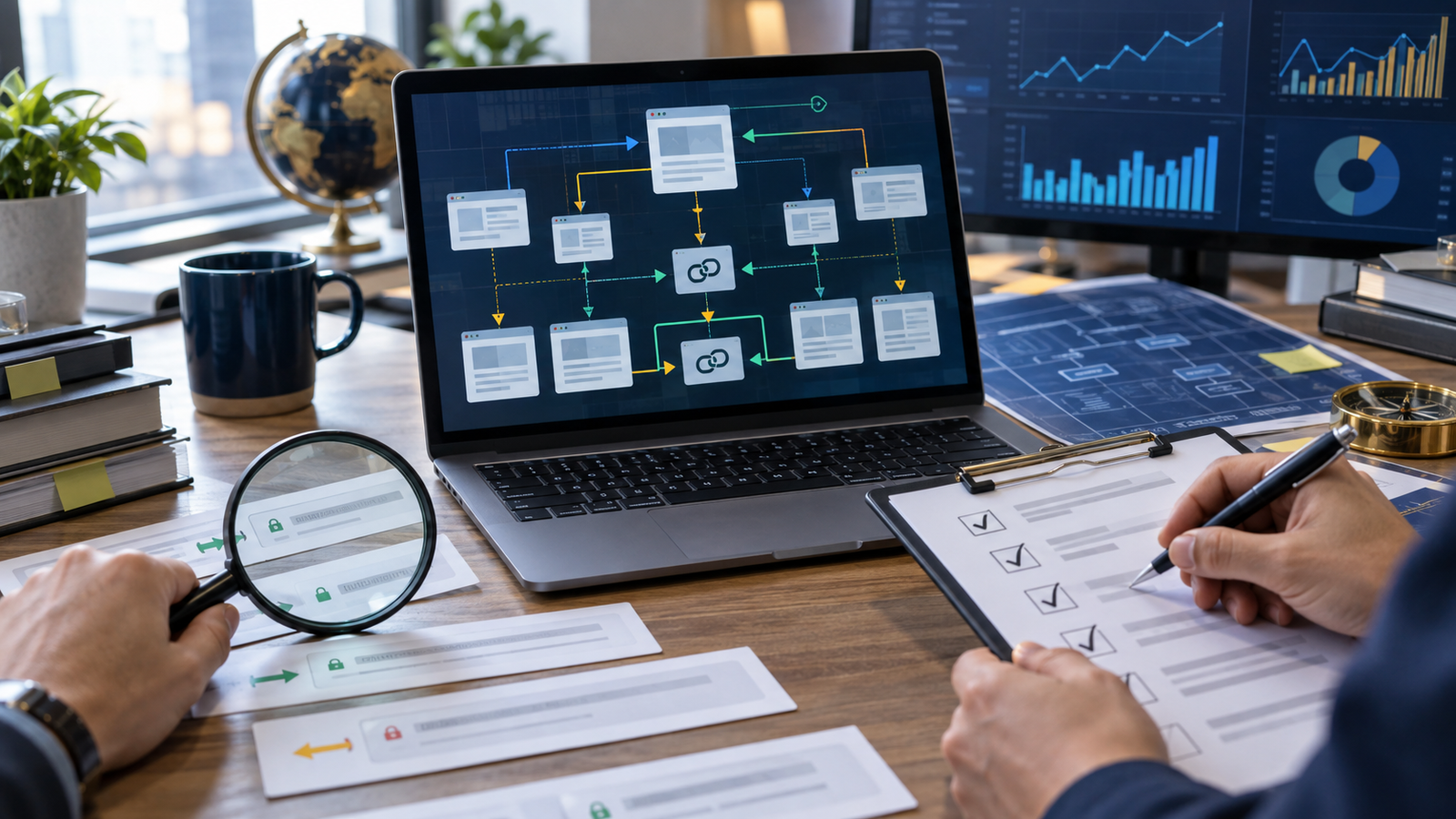 Kiểm tra bản đồ chuyển hướng và dữ liệu SEO trong dự án rebrand
