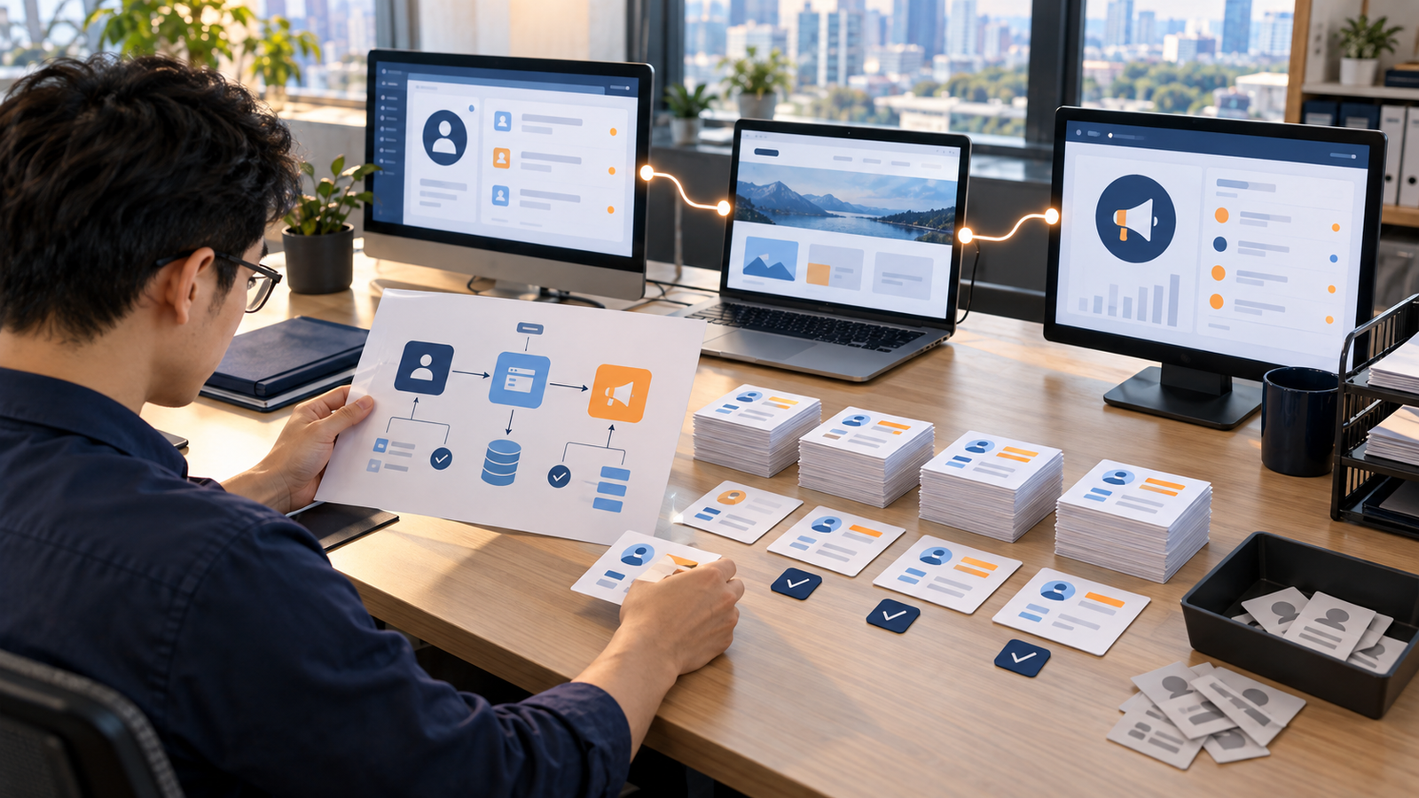 Quy trình kiểm tra và kết nối dữ liệu CRM, website, quảng cáo