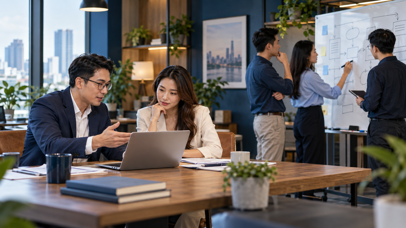 Đội ngũ marketing so sánh mô hình SEO agency và in-house