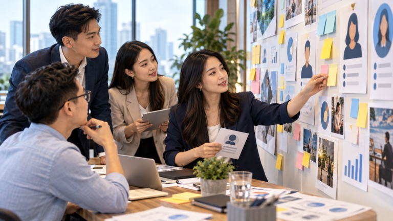 Đội ngũ marketing xây dựng buyer persona cho khách hàng B2B và B2C
