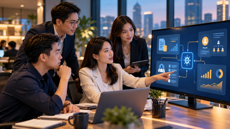 AI automation cho kế toán nhân sự và báo cáo nội bộ
