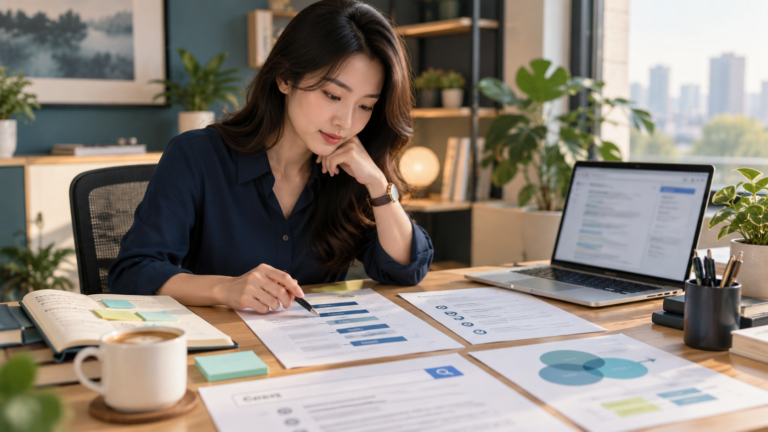 Chuyên gia xây dựng bài viết chuẩn SEO tại bàn làm việc